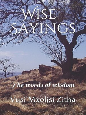 cover image of Wise Sayings